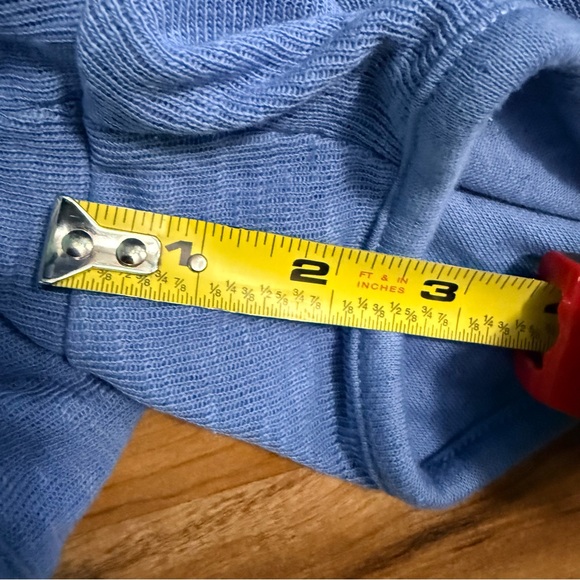 T/S by Thrive Women’s Lounge Set Blue Shorts & Long Sleeve Top Size Large - Picture 7 of 11